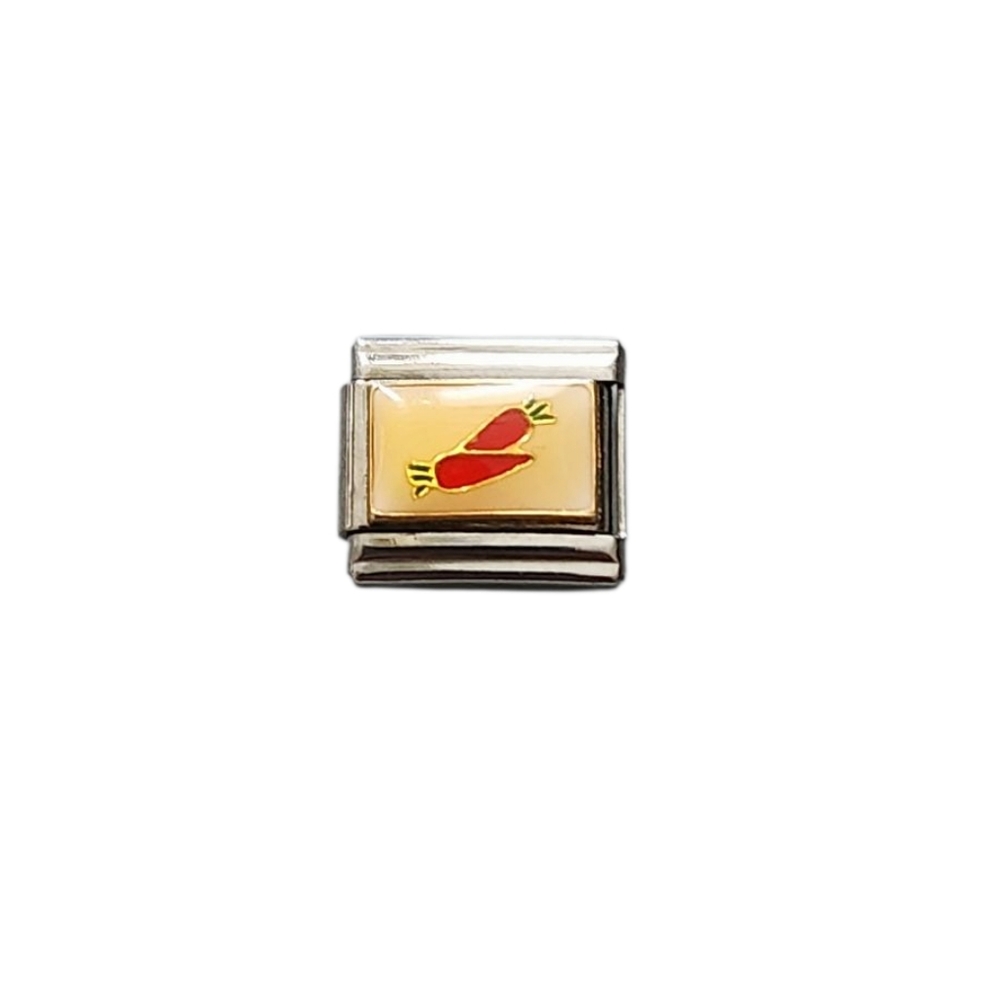 Charmlink Chili Pepper Food DIY Personalized Composable Italian Charm Bracelet‎